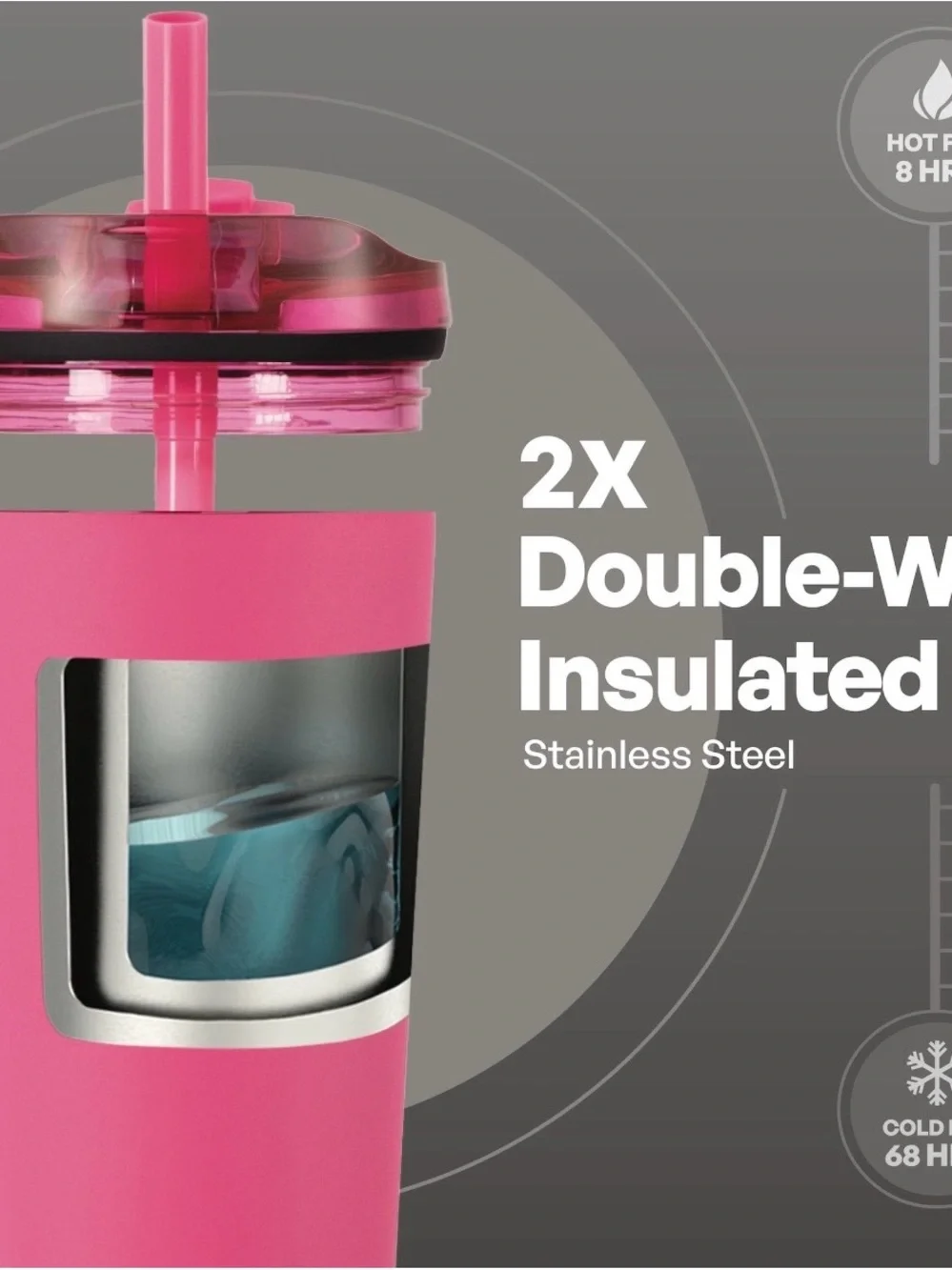 Tal 26oz Insulated PTumbler - Double-Wall Beverage Cup